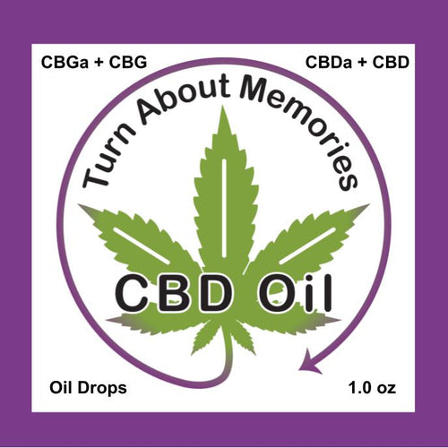 CBGa/CBG & CBDa/CBD Oil Drops - 1 oz